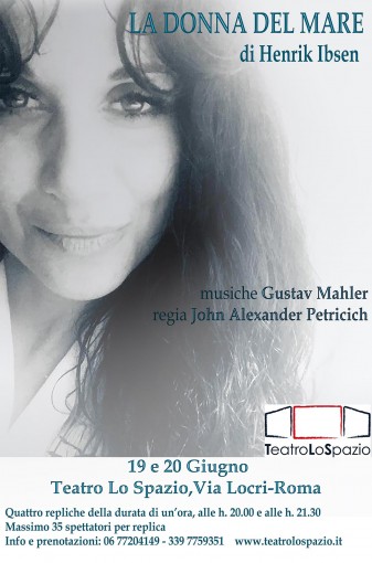 TeatroLoSpazio - La donna del mare - dal 19 al 20 giugno 2020 - Via Locri 42, Roma